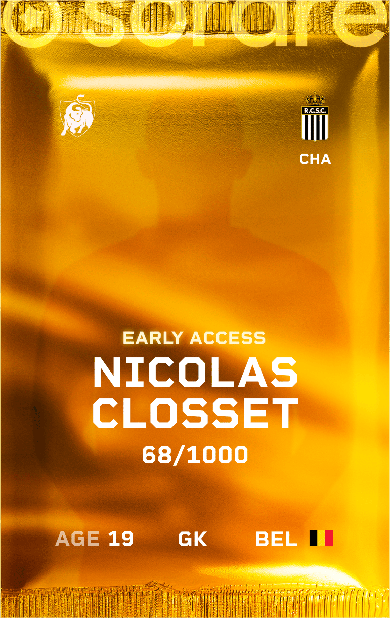Nicolas Closset 2024-25 • Limited 68/1000
