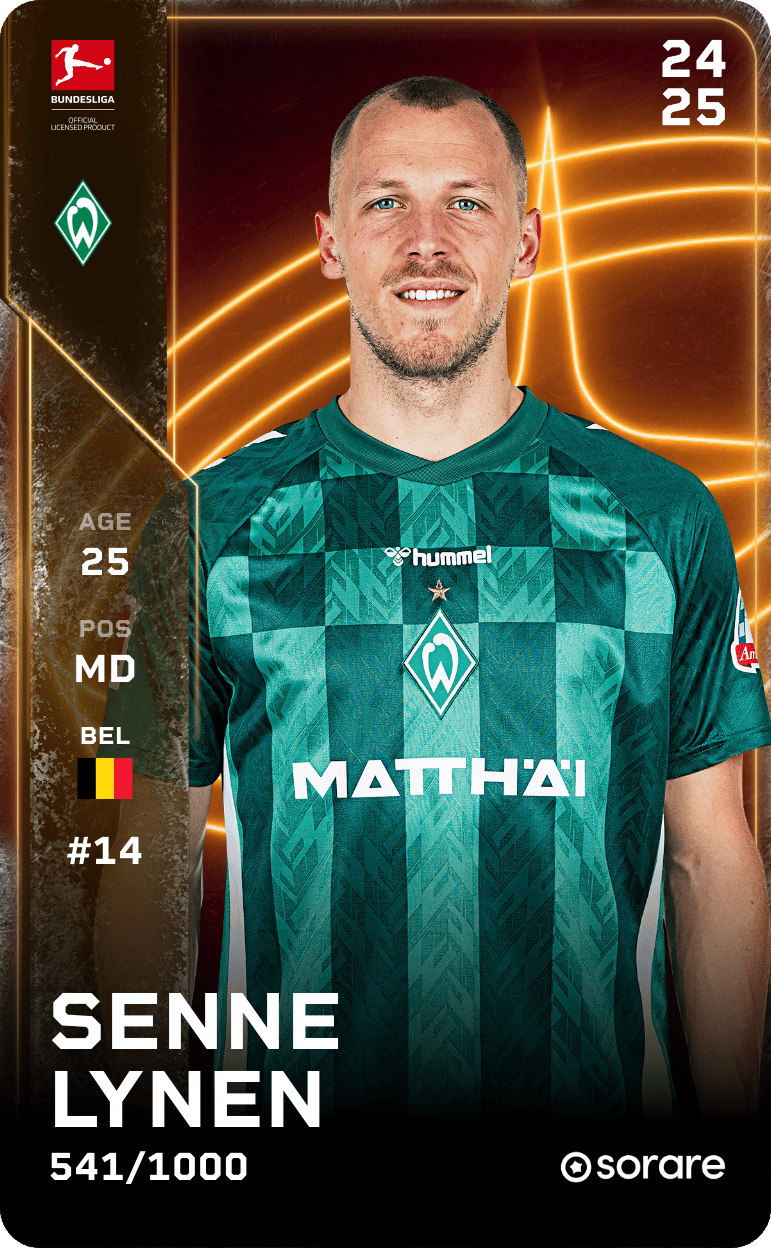 Senne Lynen 2024-25 • Limited 541/1000