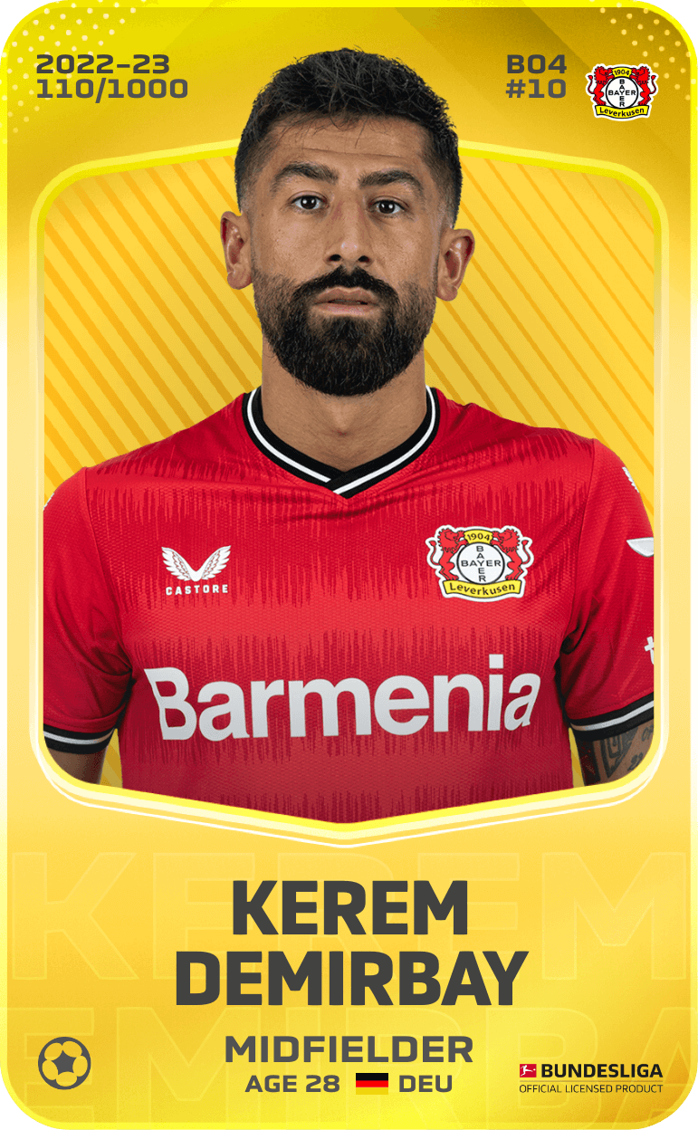 Kerem Demirbay 2022-23 • Limited 110/1000