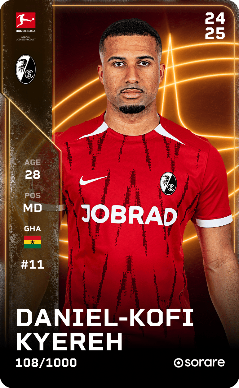 Daniel-Kofi Kyereh 2024-25 • Limited 108/1000