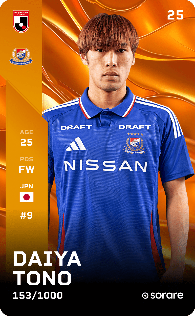 Daiya Tono 2025-26 • Limited 153/1000