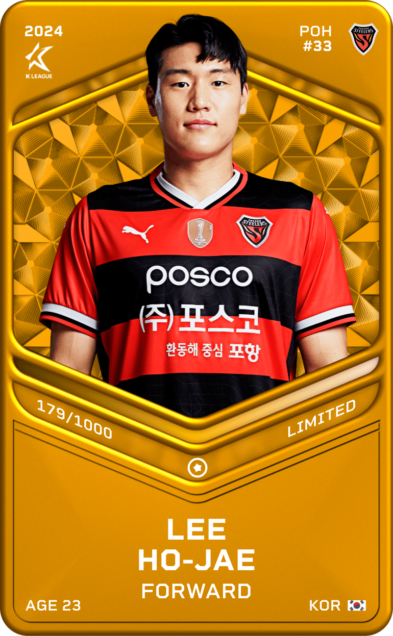 Lee Ho-Jae 2024-25 • Limited 179/1000