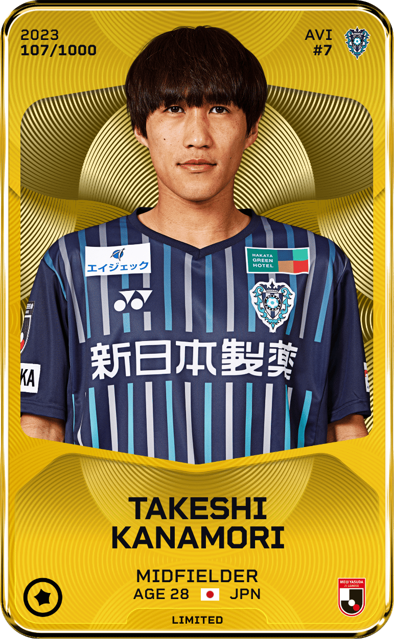 Takeshi Kanamori 2023-24 • Limited 107/1000