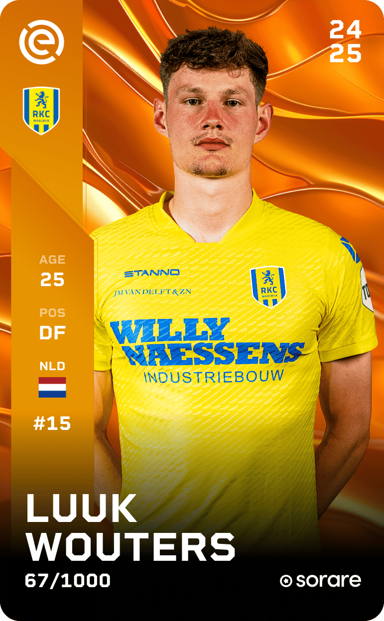Luuk Wouters 2024-25 • Limited 67/1000