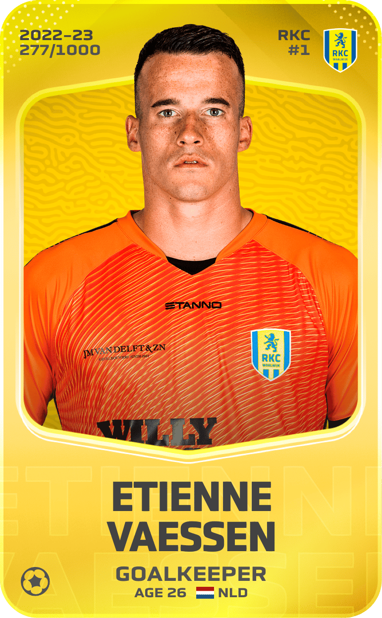 Etienne Vaessen 2022-23 • Limited 277/1000