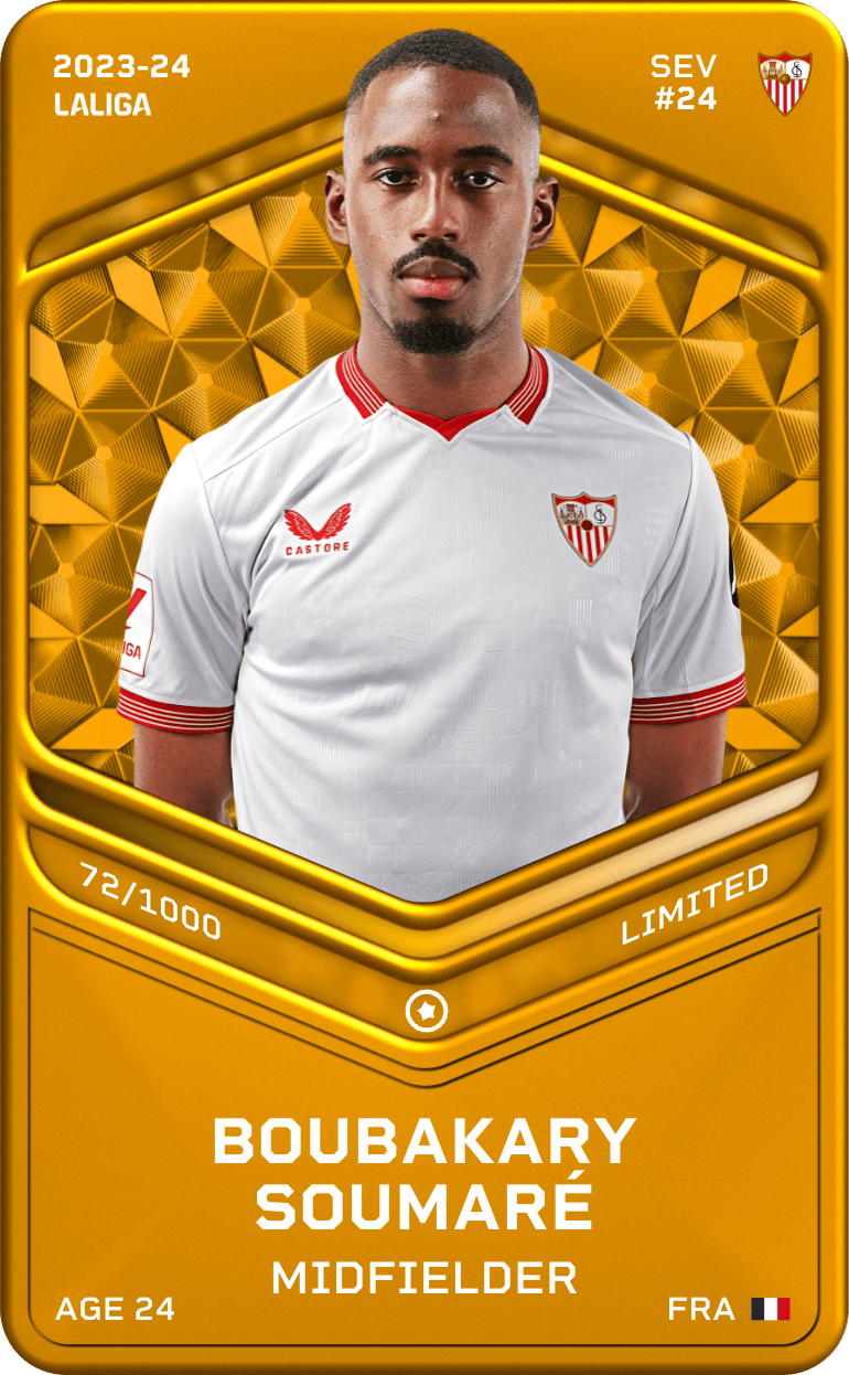 Boubakary Soumaré 2023-24 • Limited 72/1000