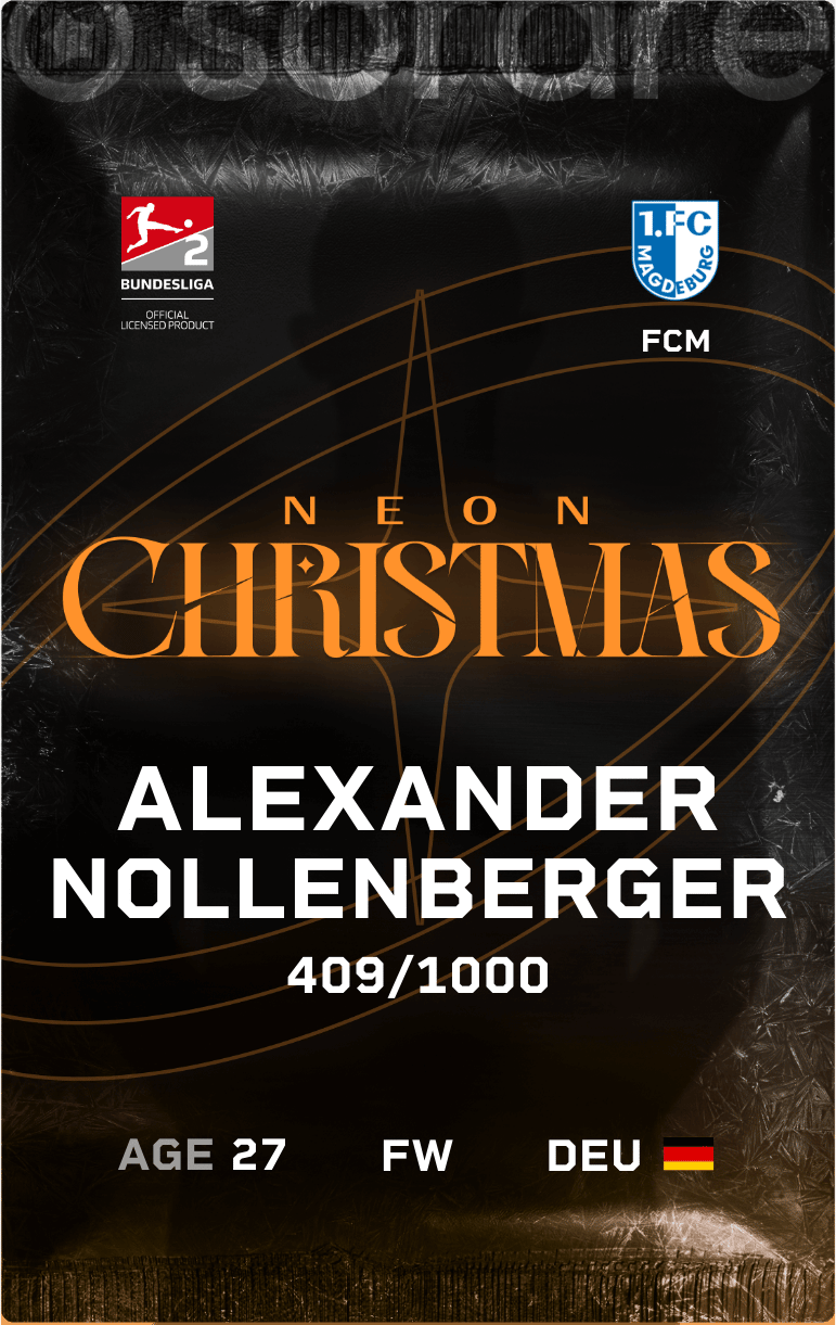 Alexander Nollenberger 2024-25 • Limited 409/1000