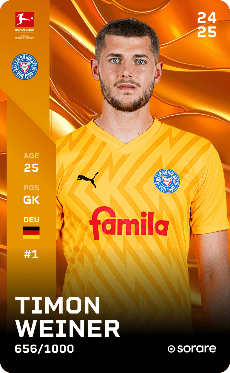 Timon Weiner 2024-25 • Limited 656/1000