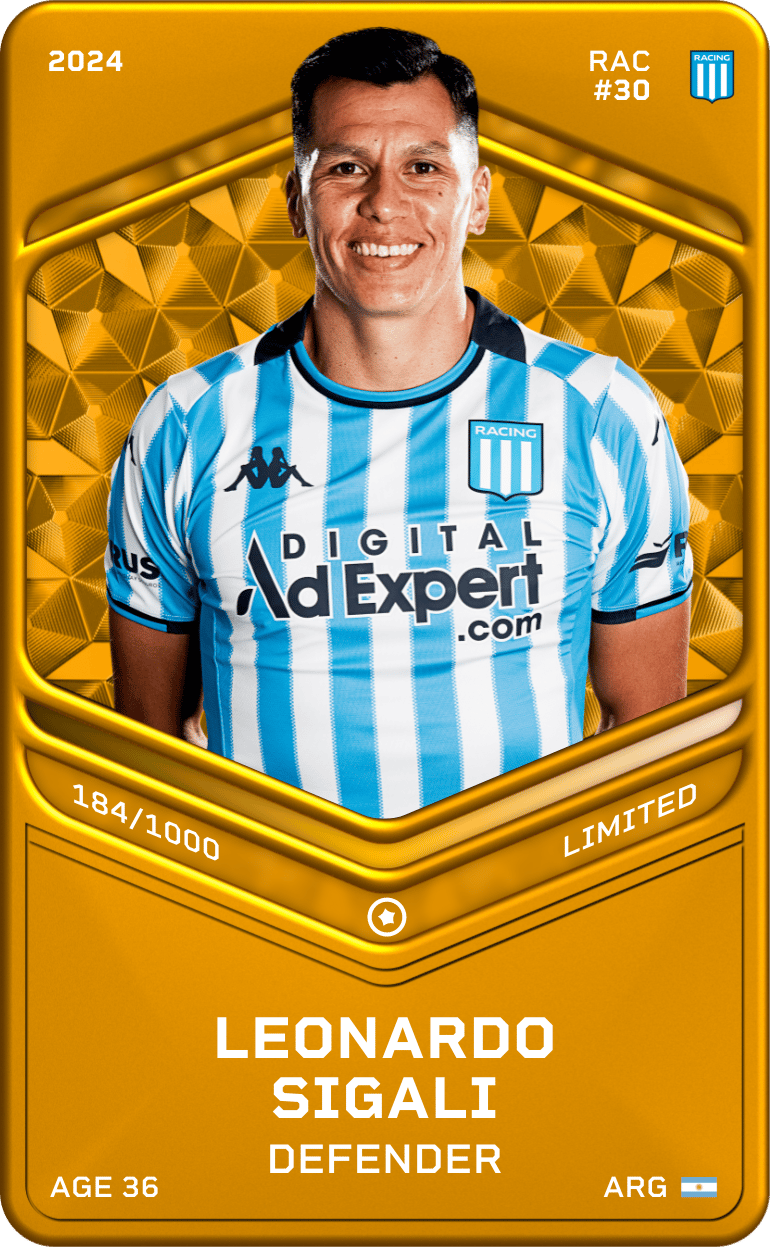 Leonardo Sigali 2024-25 • Limited 184/1000