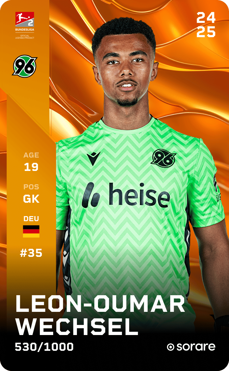 Leon-Oumar Wechsel 2024-25 • Limited 530/1000