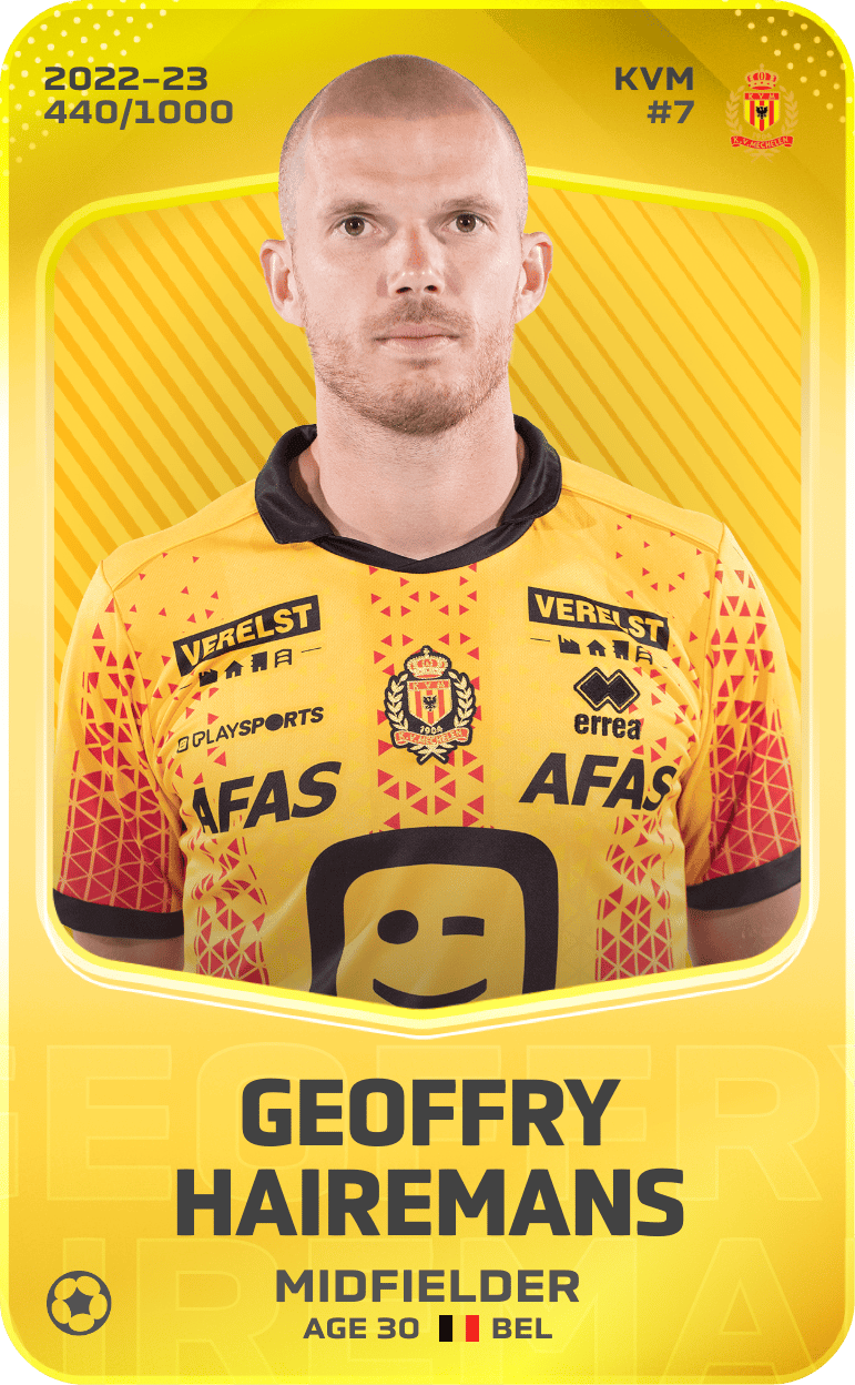 Geoffry Hairemans 2022-23 • Limited 440/1000