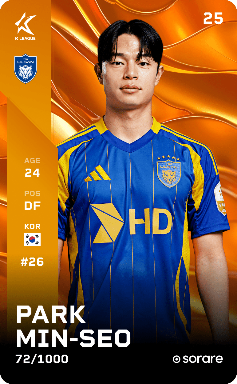 Park Min-Seo 2025-26 • Limited 72/1000