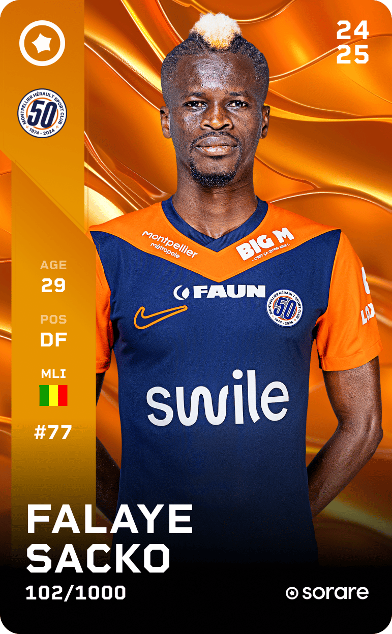 Falaye Sacko 2024-25 • Limited 102/1000