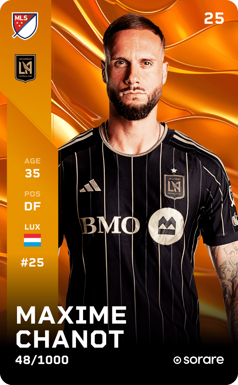 Maxime Chanot 2025-26 • Limited 48/1000