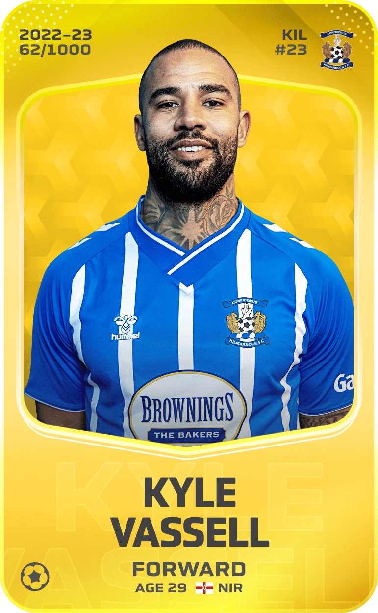 Kyle Vassell 2022-23 • Limited 62/1000