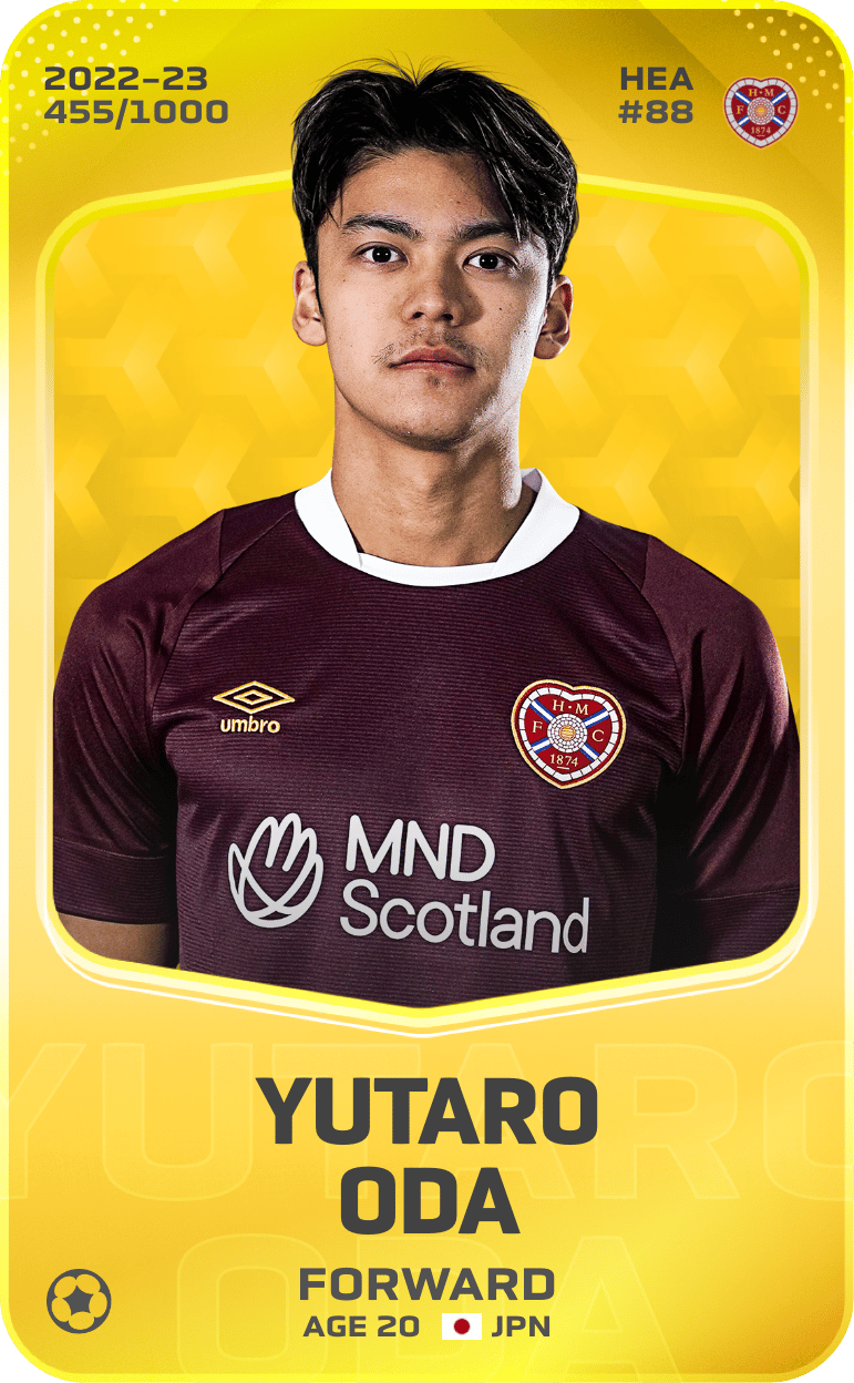 Yutaro Oda 2022-23 • Limited 455/1000