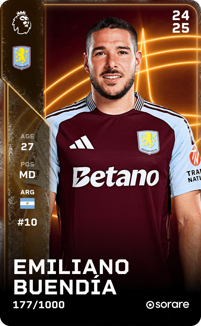 Emiliano Buendía 2024-25 • Limited 177/1000