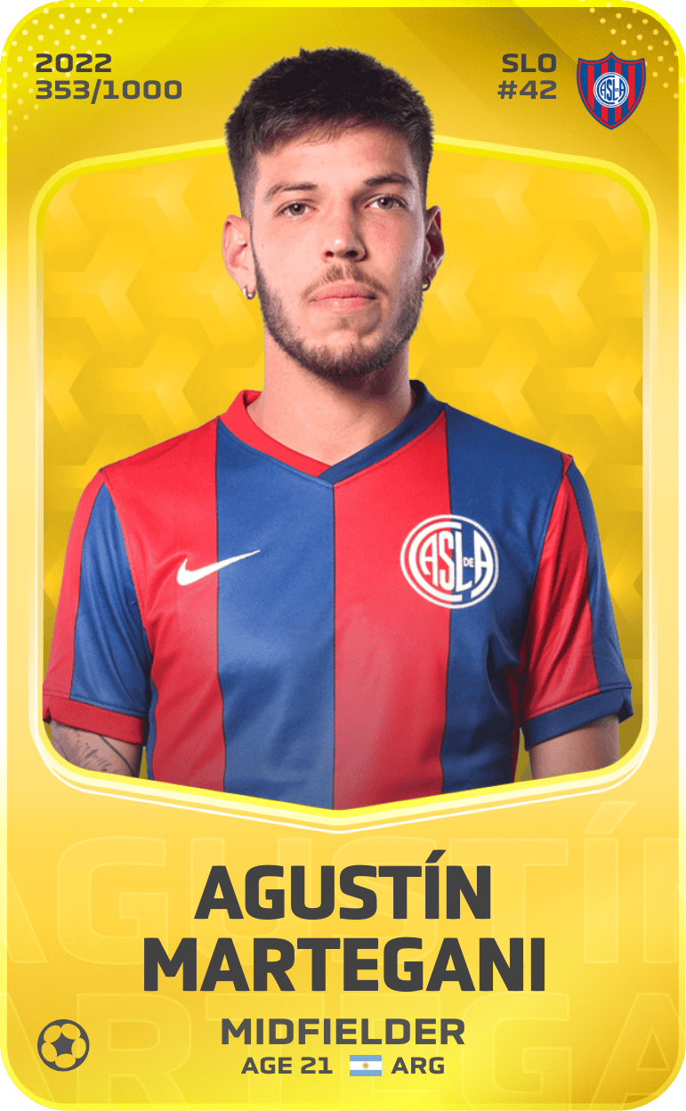 Agustín Martegani 2022-23 • Limited 353/1000