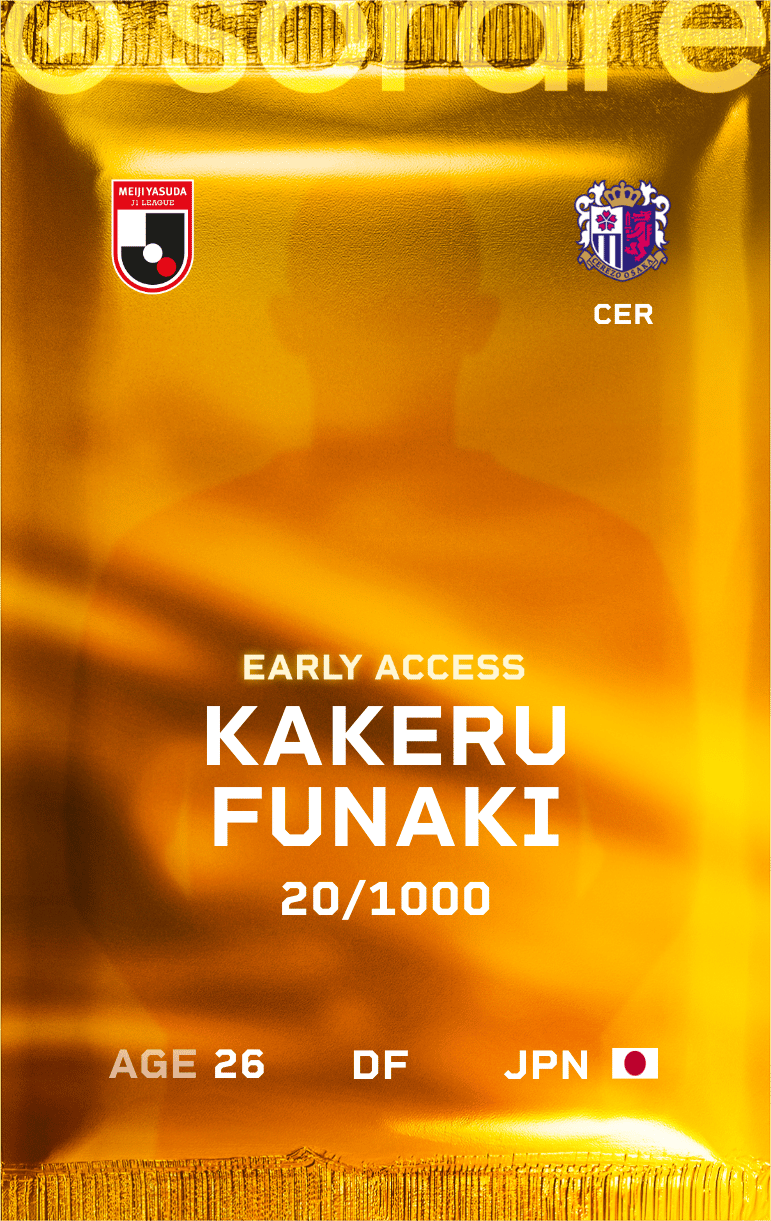 Kakeru Funaki 2025-26 • Limited 20/1000