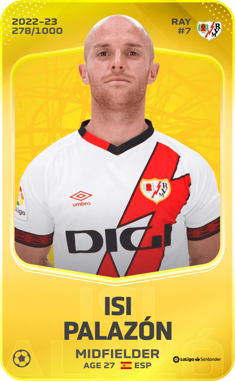 Isi Palazón 2022-23 • Limited 278/1000