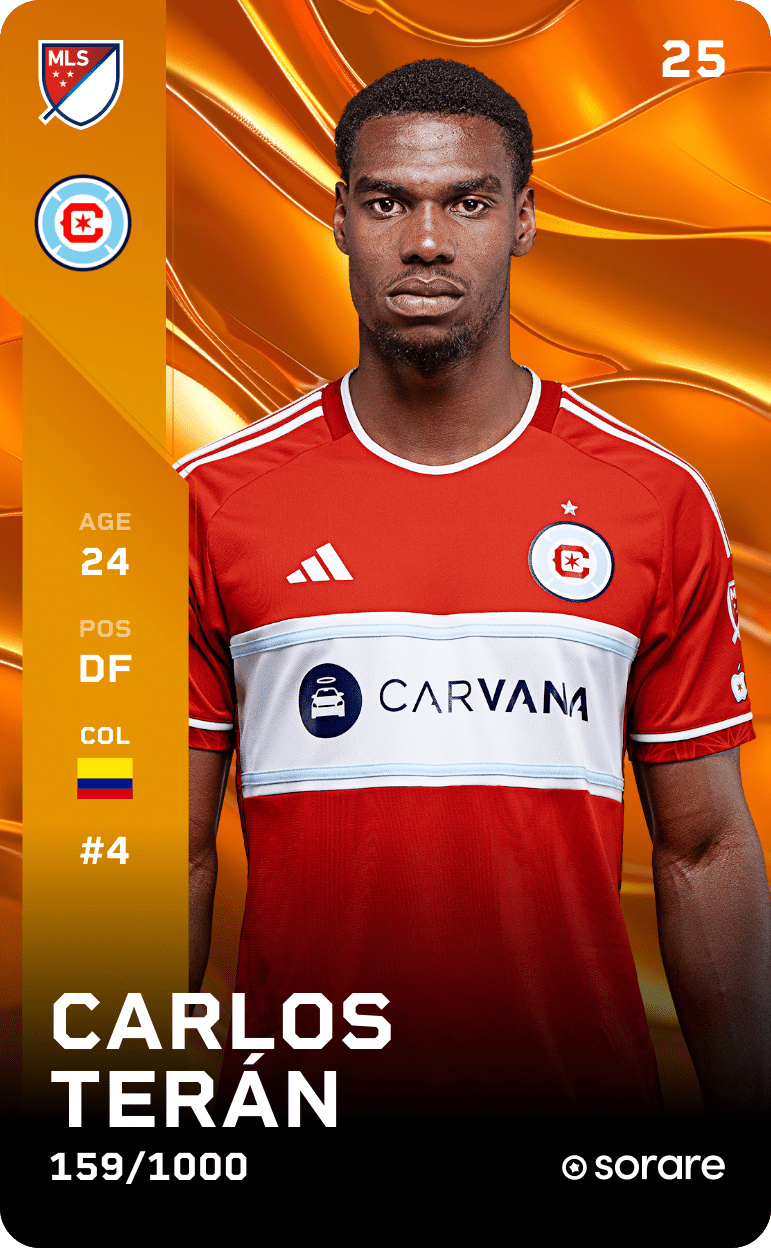 Carlos Terán 2025-26 • Limited 159/1000