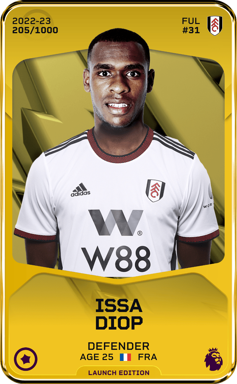 Issa Diop 2022-23 • Limited 205/1000