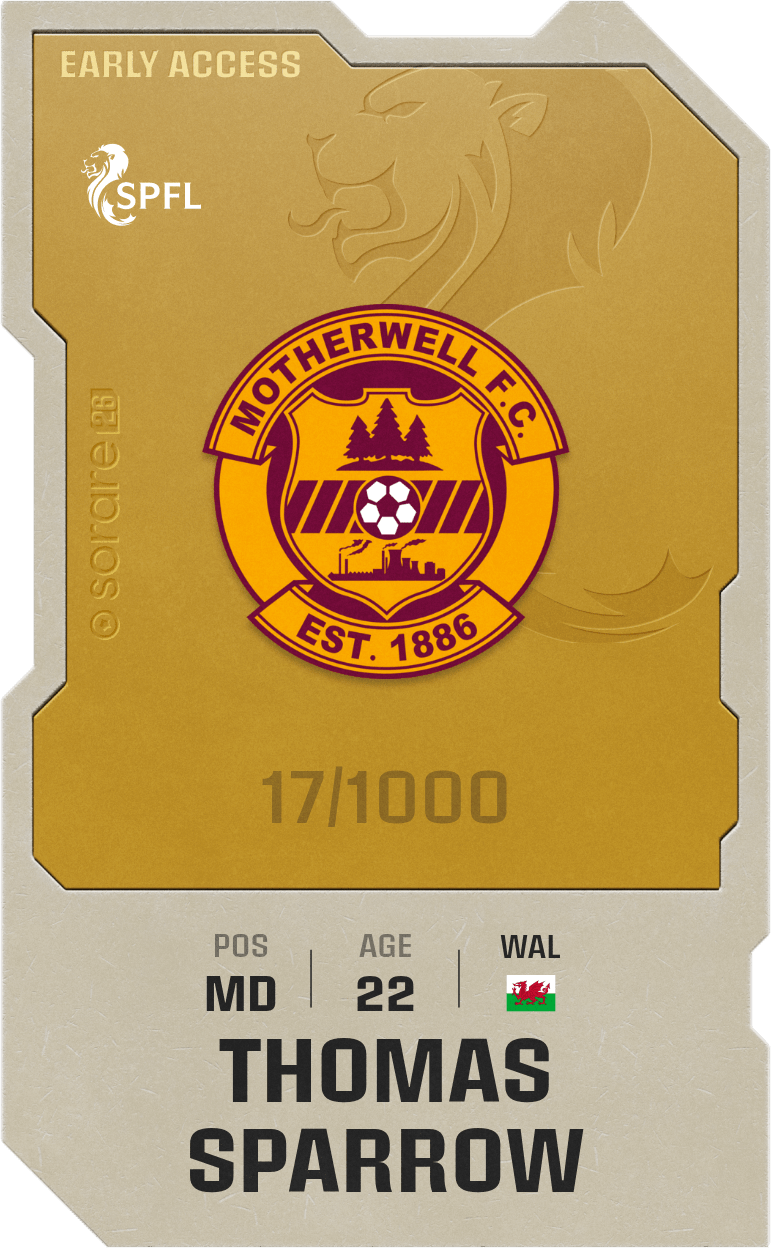 Thomas Sparrow 2025-26 • Limited 17/1000