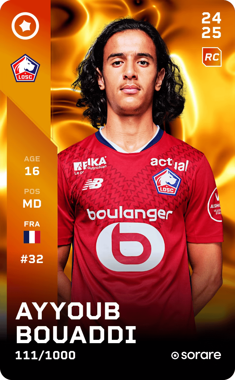 Ayyoub Bouaddi 2024-25 • Limited 111/1000