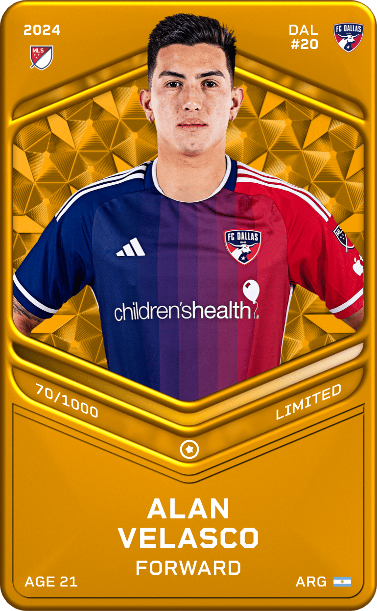 Alan Velasco 2024-25 • Limited 70/1000