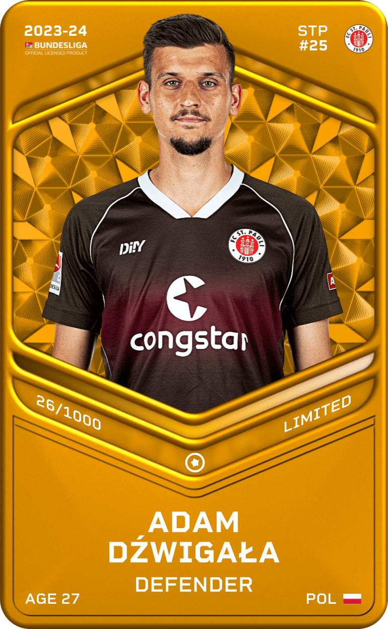 Adam Dźwigała 2023-24 • Limited 26/1000