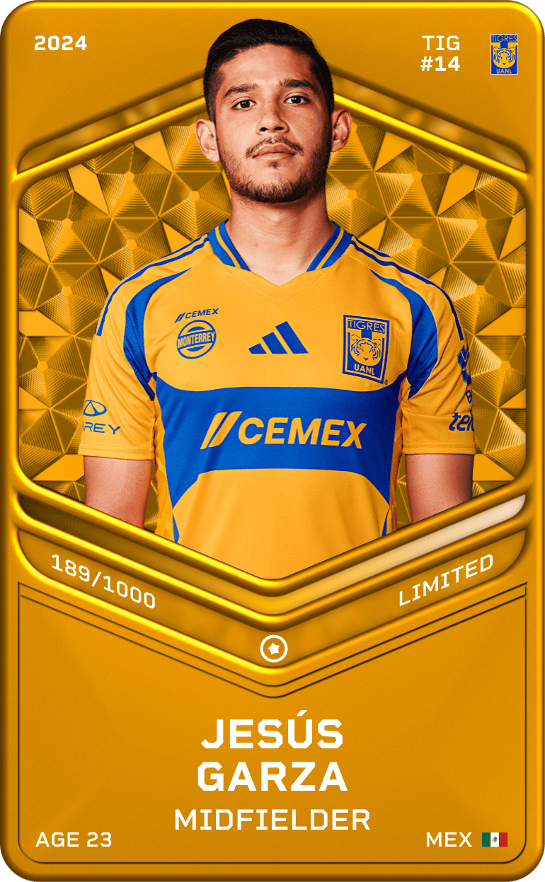 Jesús Garza 2024-25 • Limited 189/1000