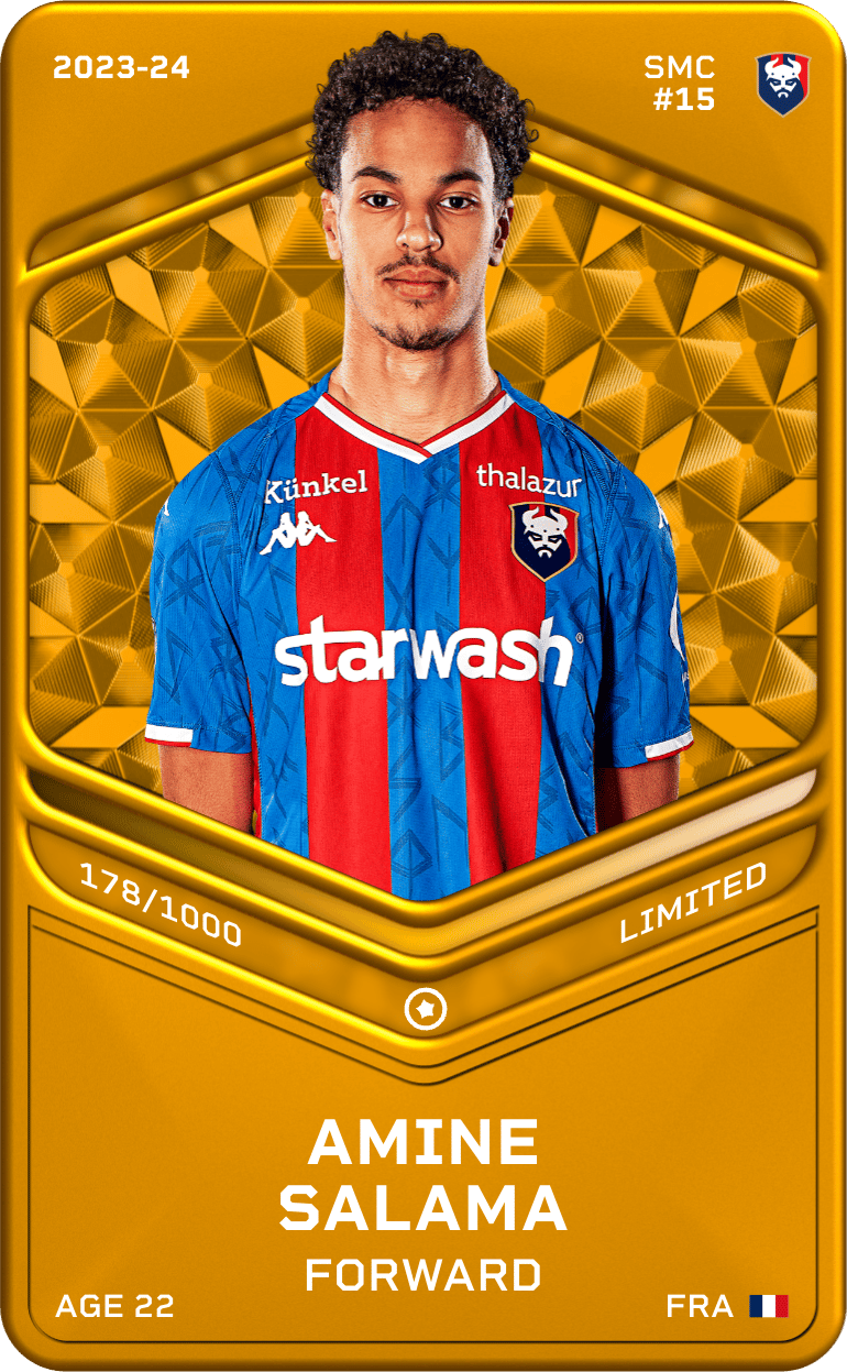 Amine Salama 2023-24 • Limited 178/1000