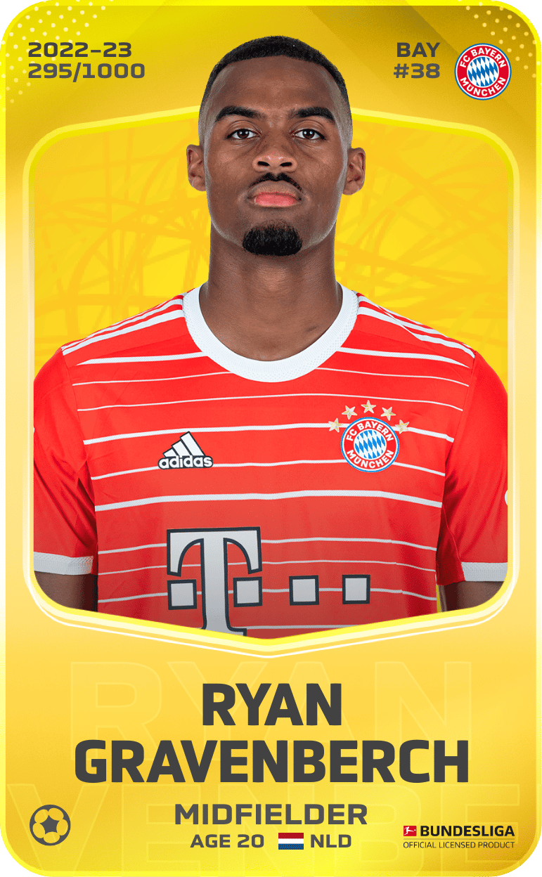 Ryan Gravenberch 2022-23 • Limited 295/1000