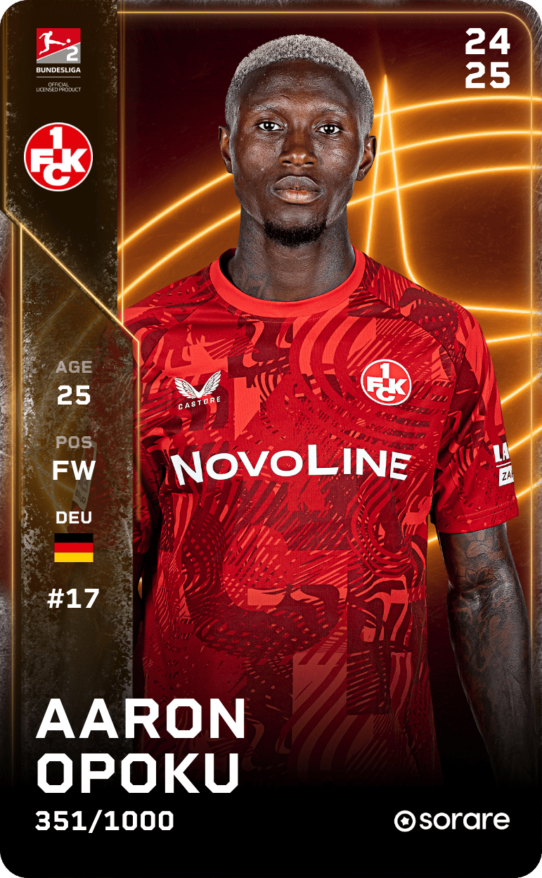 Aaron Opoku 2024-25 • Limited 351/1000