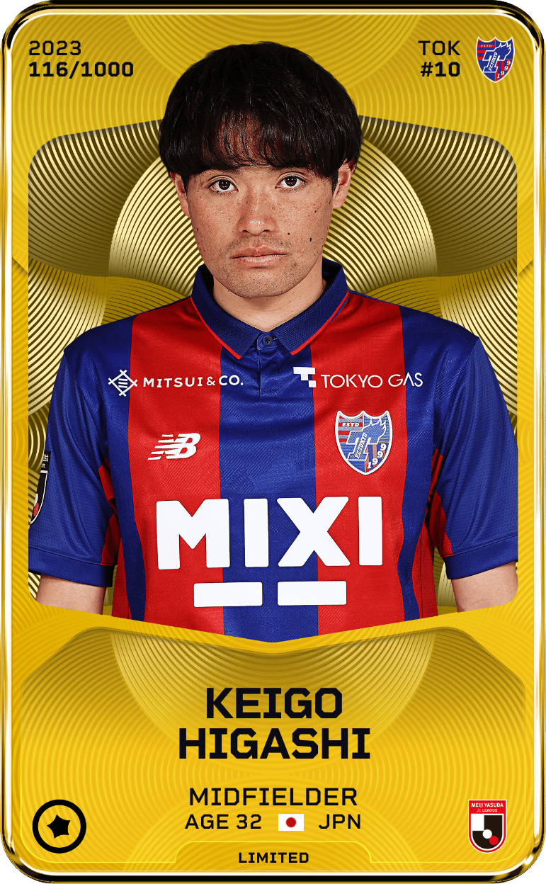 Keigo Higashi 2023-24 • Limited 116/1000