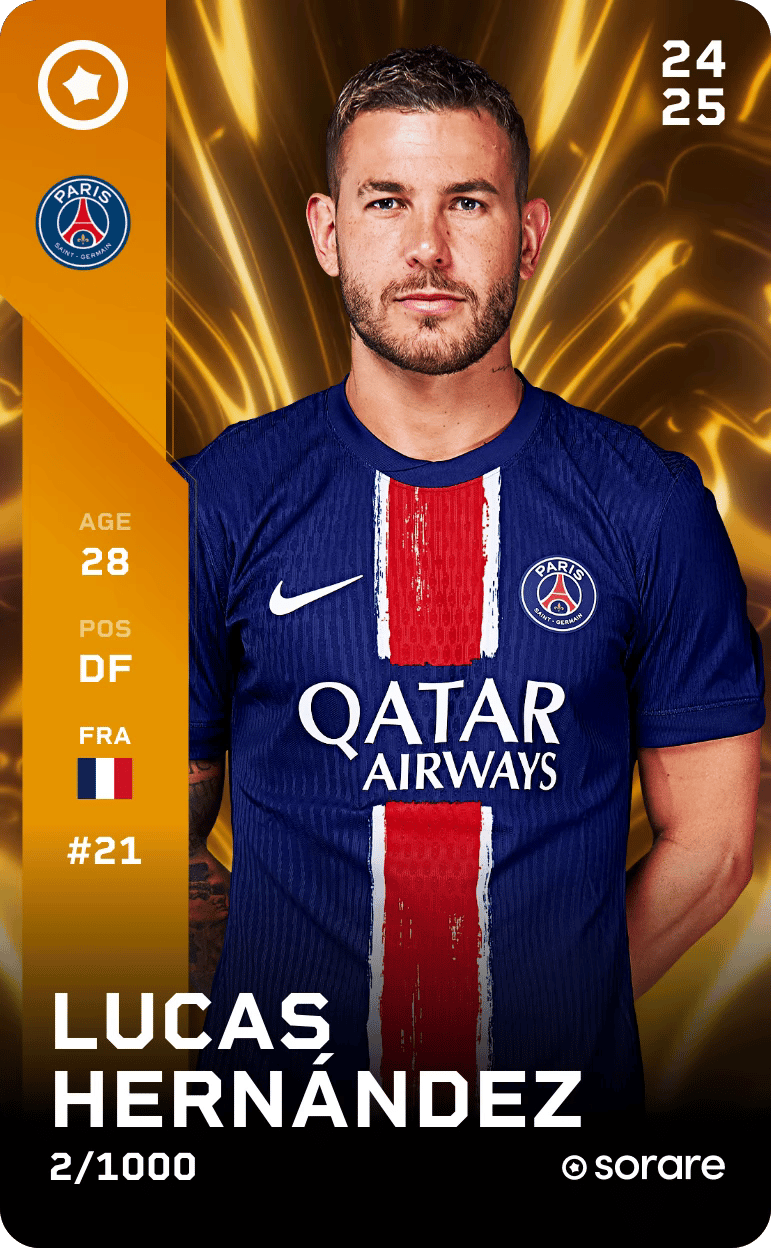 Lucas Hernández 2024-25 • Limited 2/1000