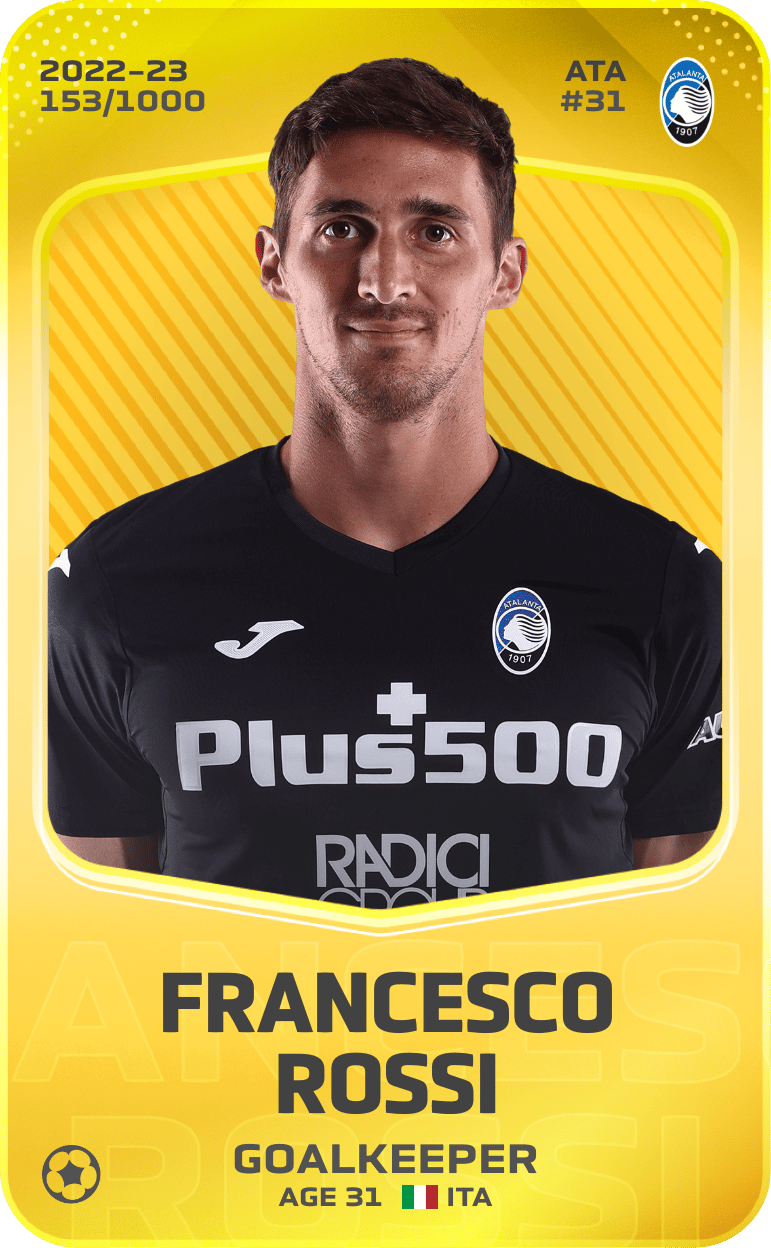 Francesco Rossi 2022-23 • Limited 153/1000