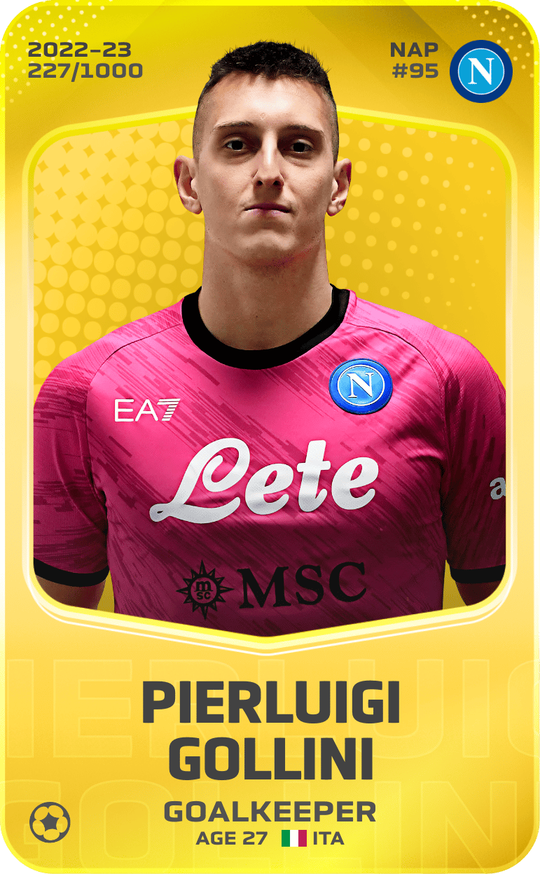 Pierluigi Gollini 2022-23 • Limited 227/1000
