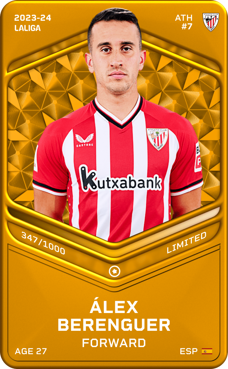Álex Berenguer 2023-24 • Limited 347/1000