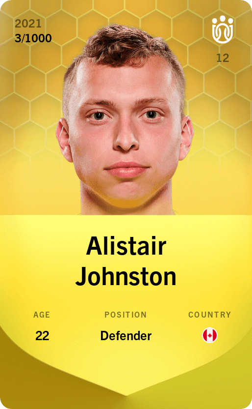 Alistair Johnston 2021-22 • Limited 3/1000