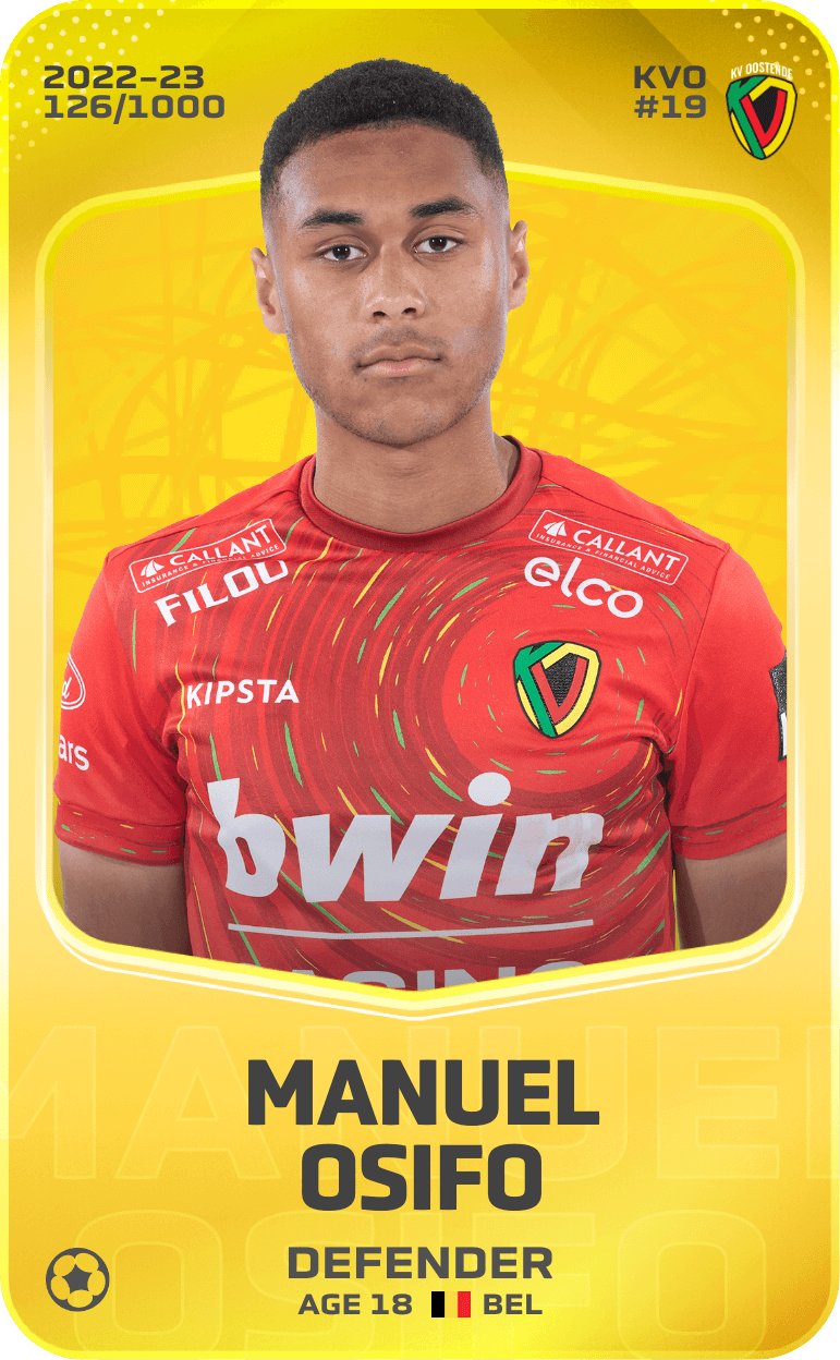 Manuel Osifo 2022-23 • Limited 126/1000