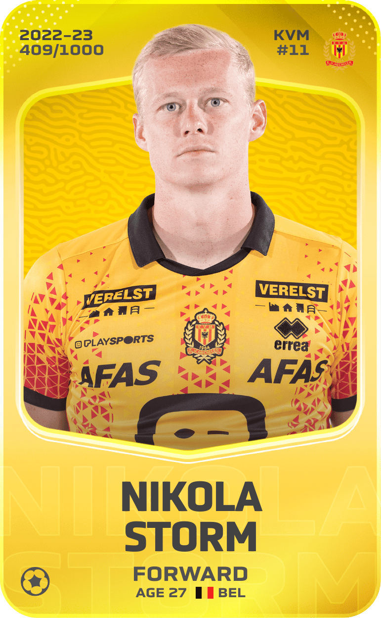 Nikola Storm 2022-23 • Limited 409/1000