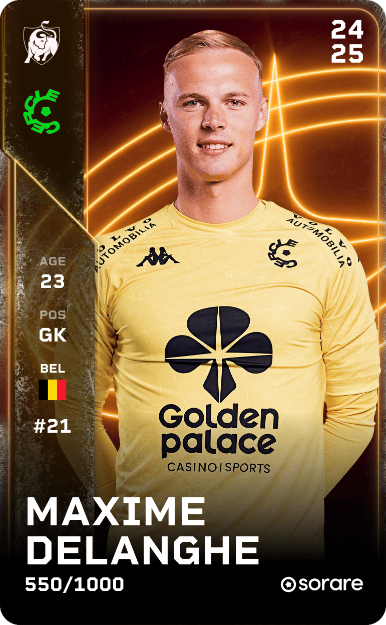 Maxime Delanghe 2024-25 • Limited 550/1000