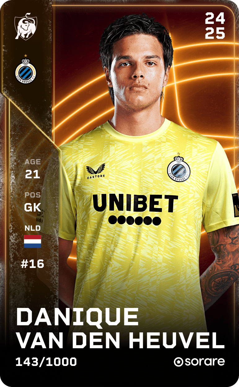 Danique van den Heuvel 2024-25 • Limited 143/1000