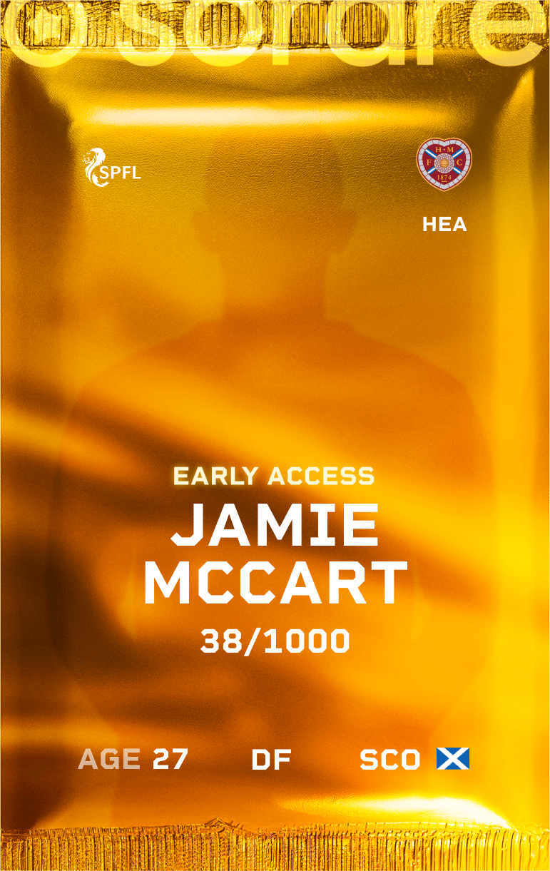 Jamie Mccart 2024-25 • Limited 38/1000