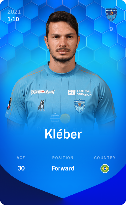 Sorare - Sorare Official - Kléber 2021-22 • Super Rare 1/10 - NFT # 30779544506992691897808067577755040982816809412409462467742661161755535919459