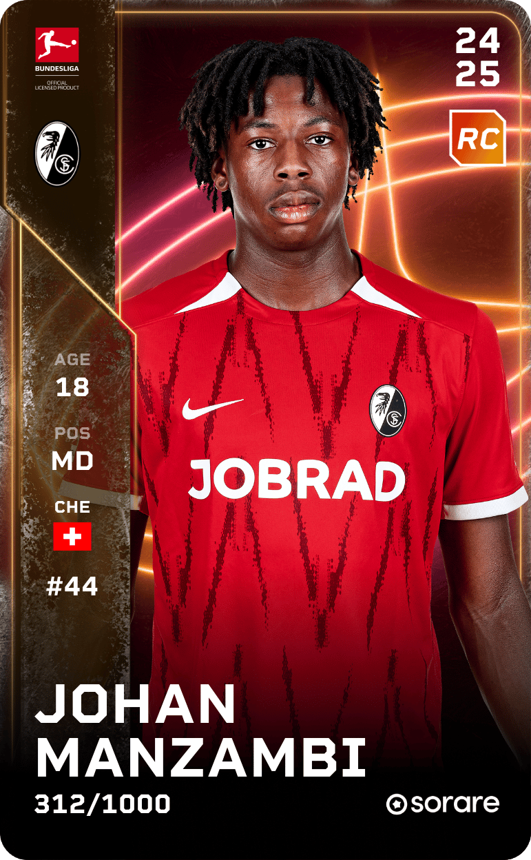Johan Manzambi 2024-25 • Limited 312/1000