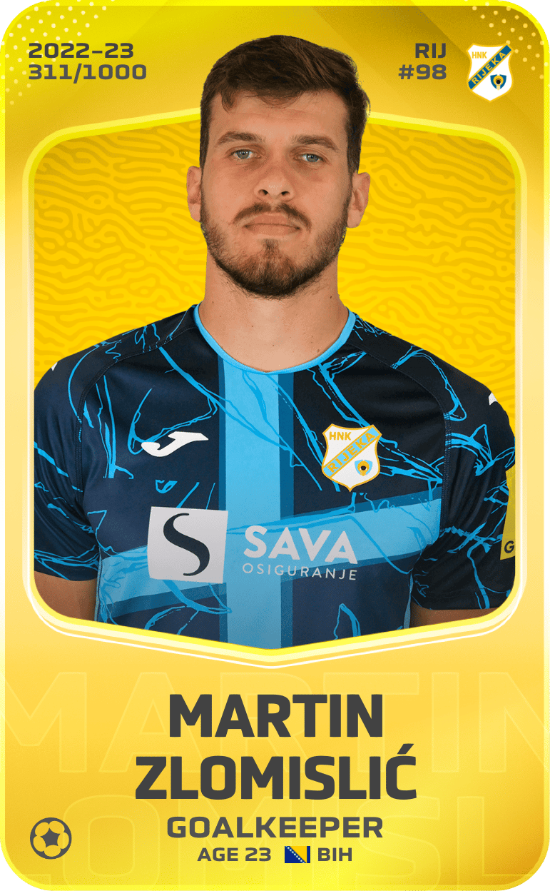 Martin Zlomislić 2022-23 • Limited 311/1000