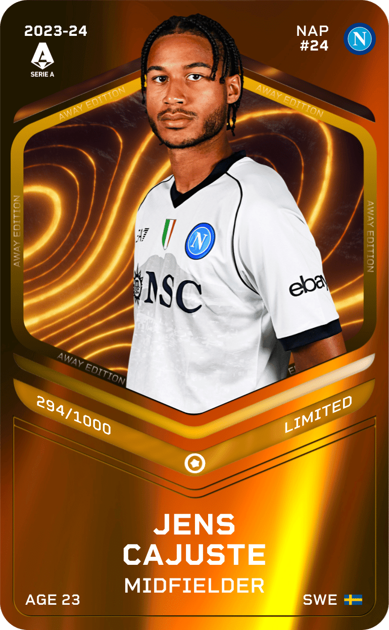 Jens Cajuste 2023-24 • Limited 294/1000