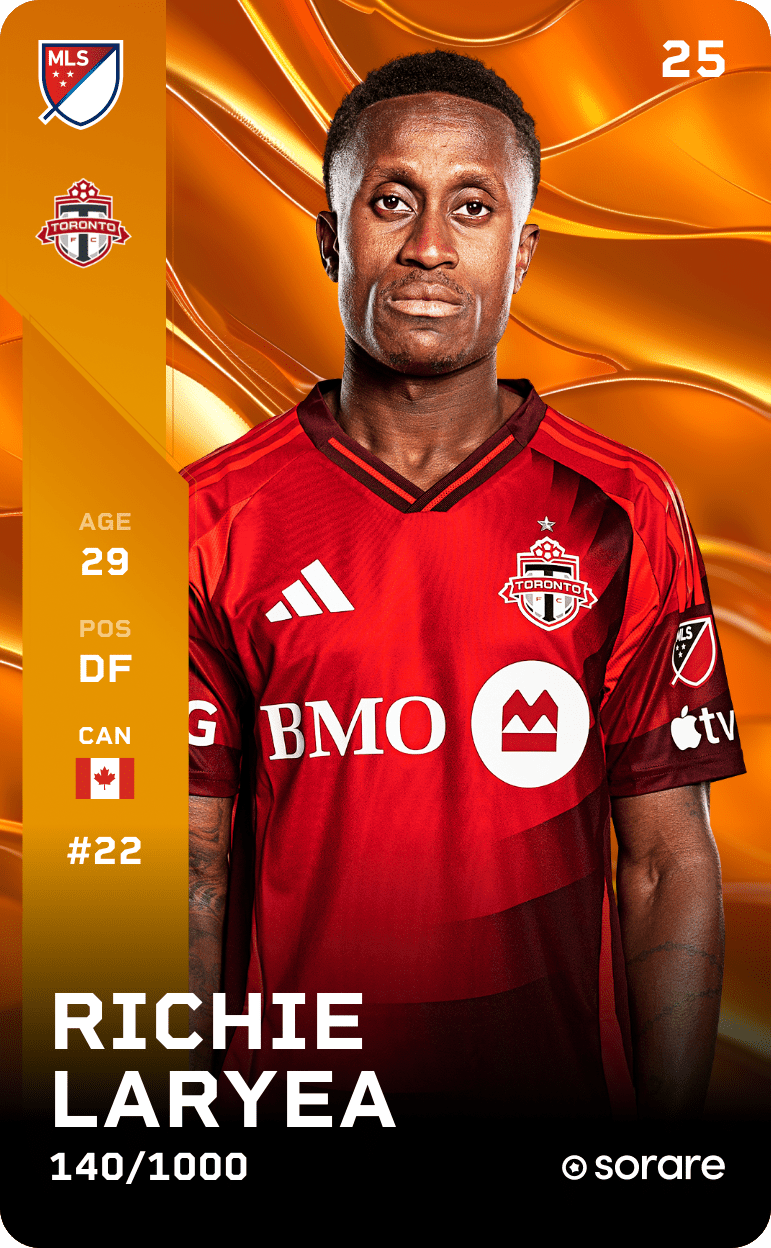 Richie Laryea 2025-26 • Limited 140/1000